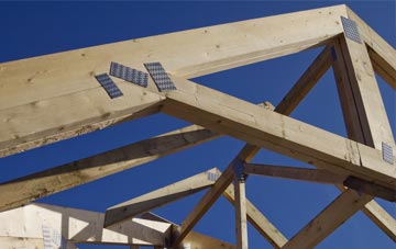 Avon Dassett roof trusses for new builds and additions